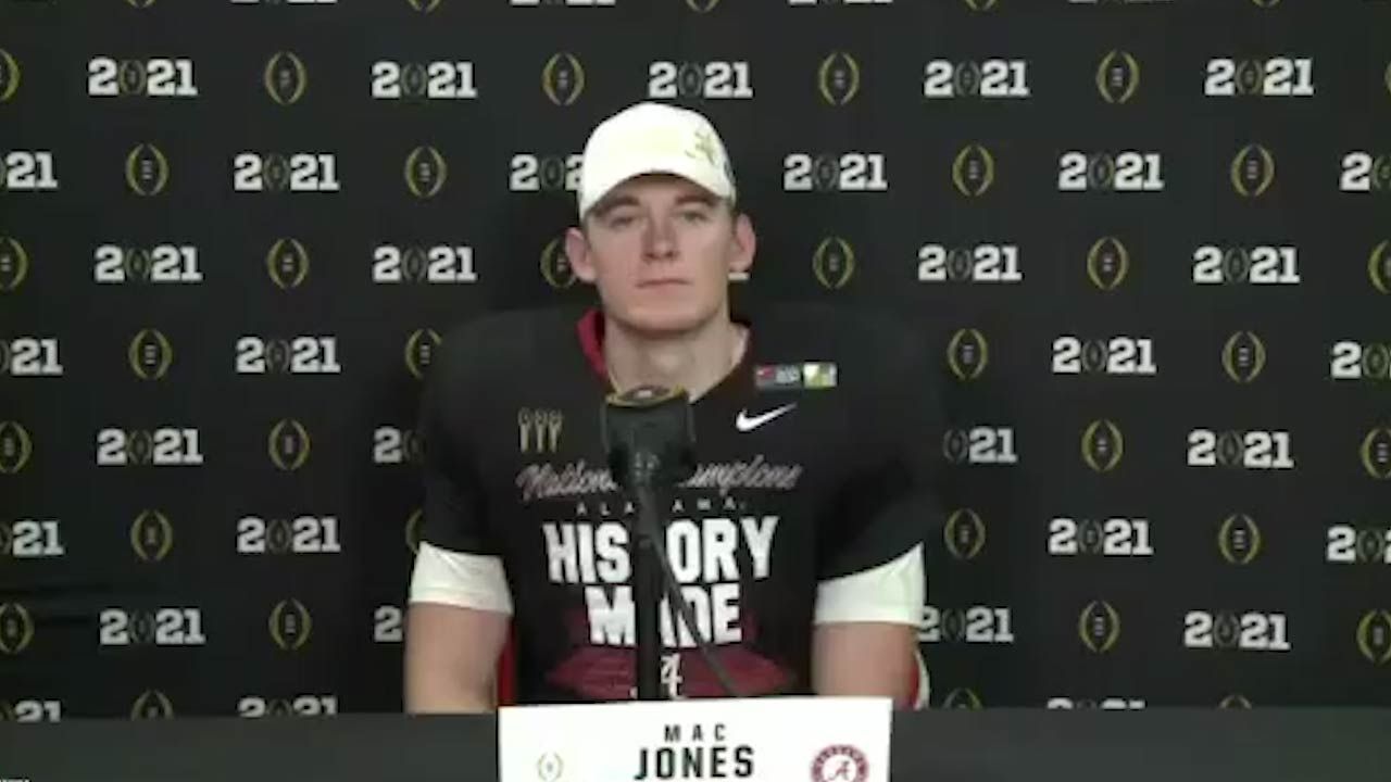 Alabama QB Mac Jones - This Crimson Tide team best to ever play - ESPN