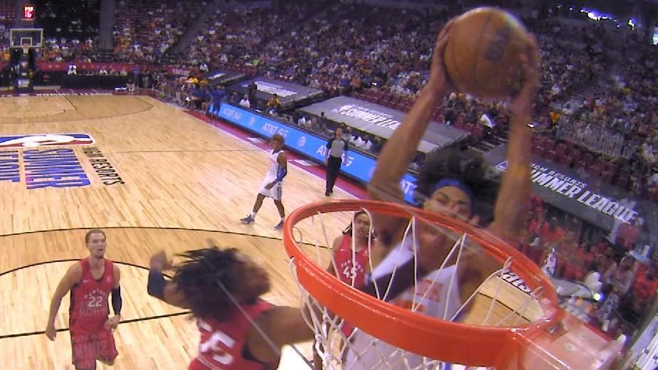 Jericho Sims rises up for incredible alley-oop - ESPN Video