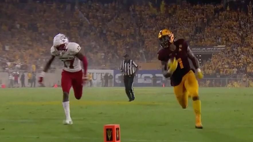 Deamonte Trayanum scores 20-yard rushing TD vs. Southern Utah - ESPN Video