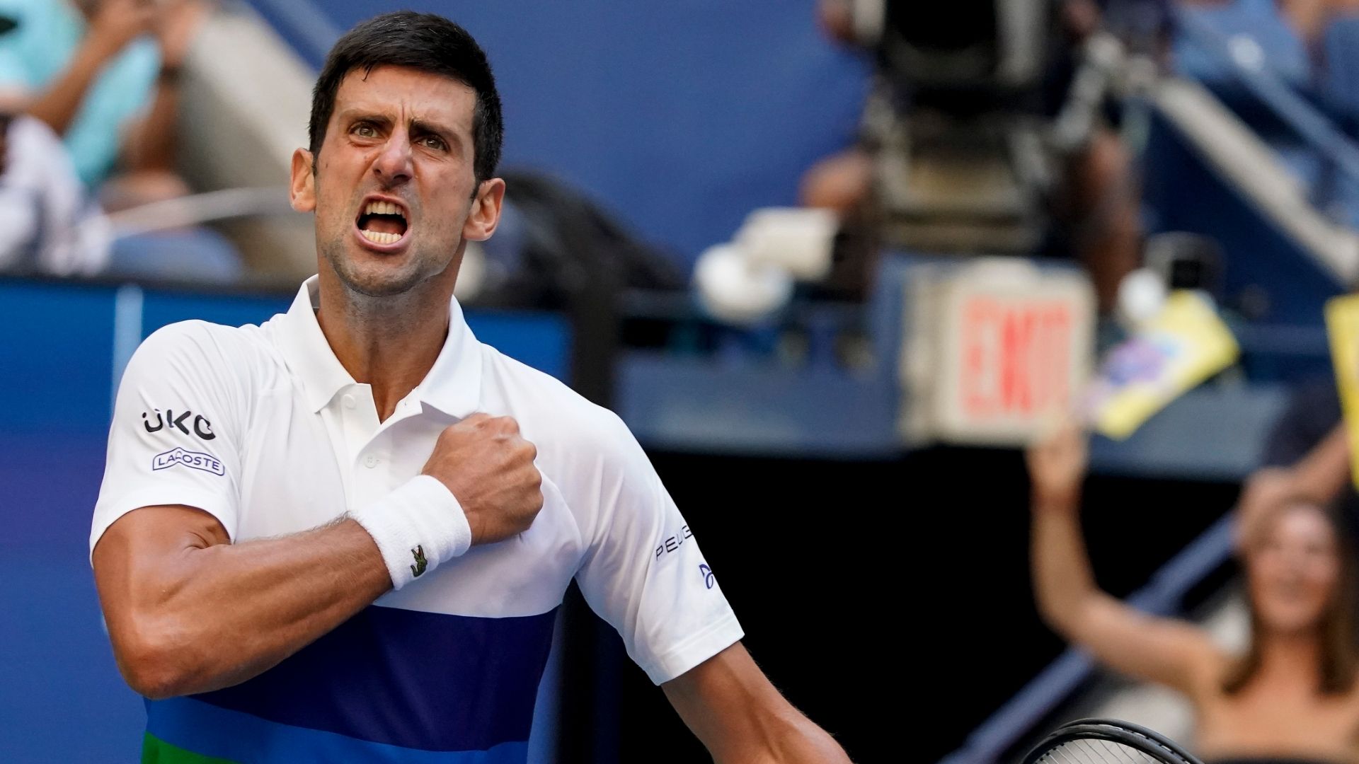 Novak Djokovic lets emotions show, 'gets groove back' in third round victory at ..