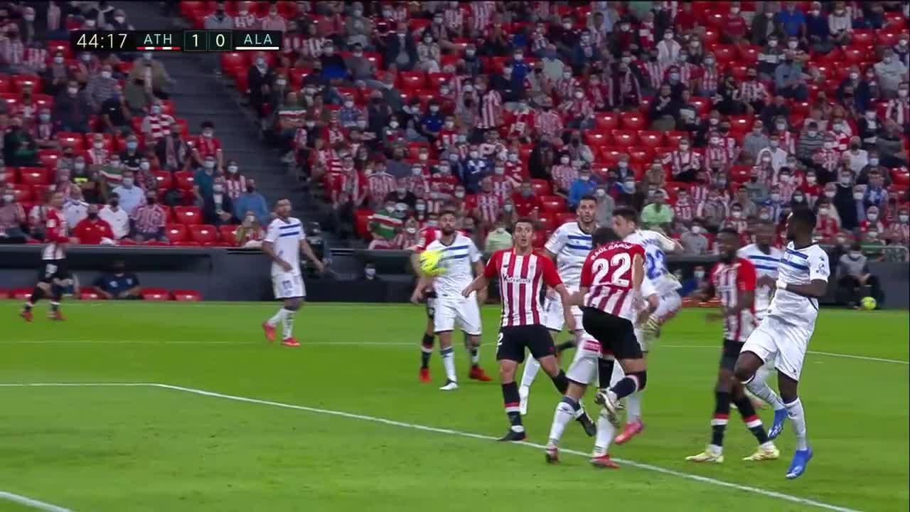 Raul Garcia Makes Up For Penalty Miss With A Goal For Bilbao Espn Video 8099