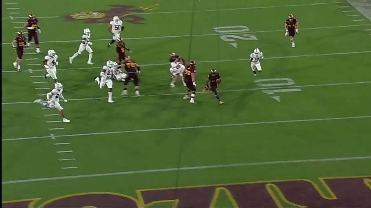 Badger takes reverse for 22yard TD vs. Stanford ESPN Video