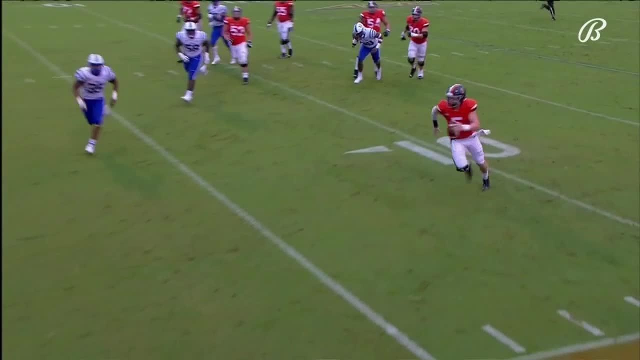 Touchdown! Brennan Armstrong scores vs. Duke ESPN Video