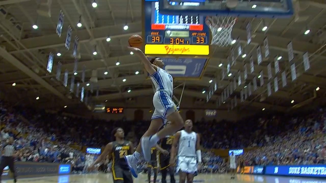 Duke caps 70 run with a massive throwdown ESPN Video