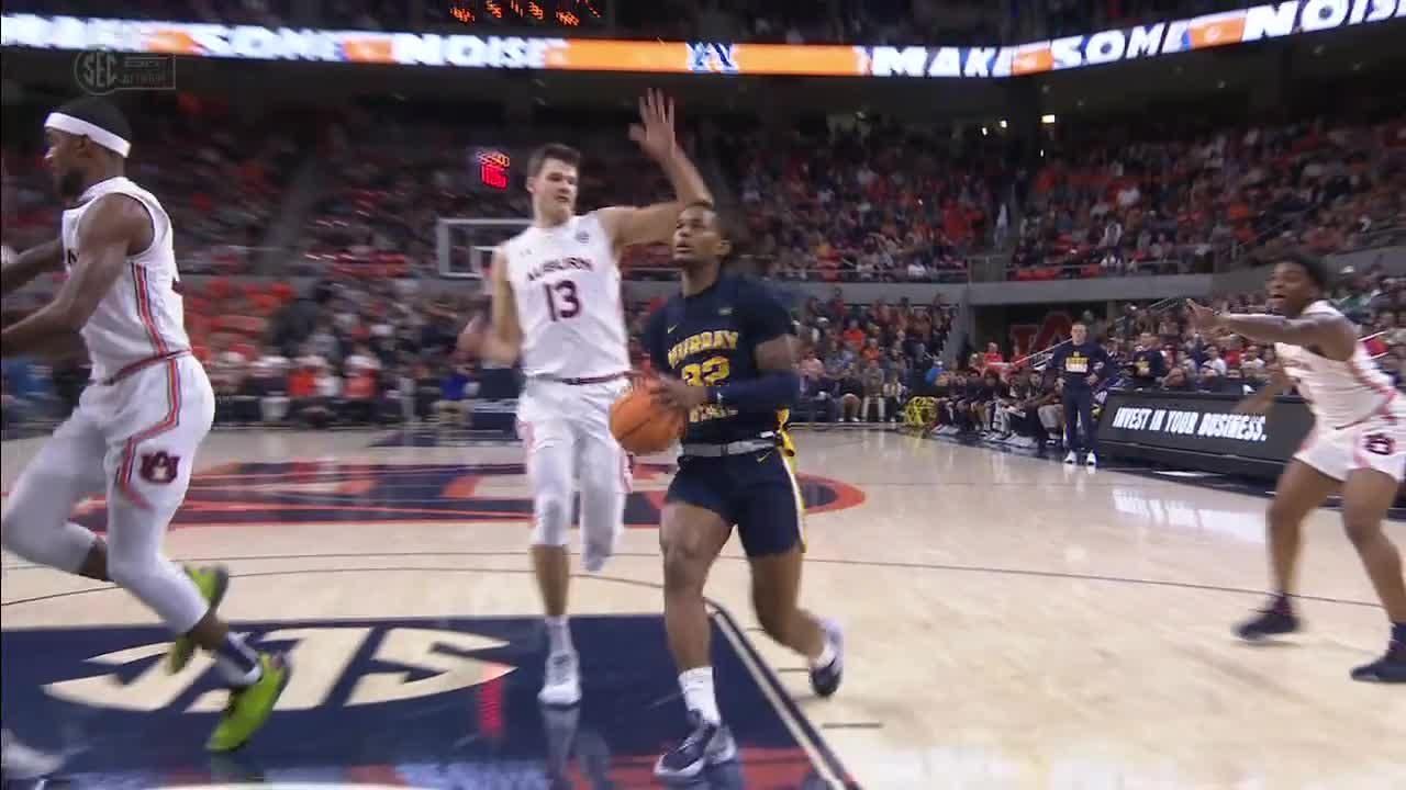 Walker Kessler elevates for the bigtime block ESPN Video