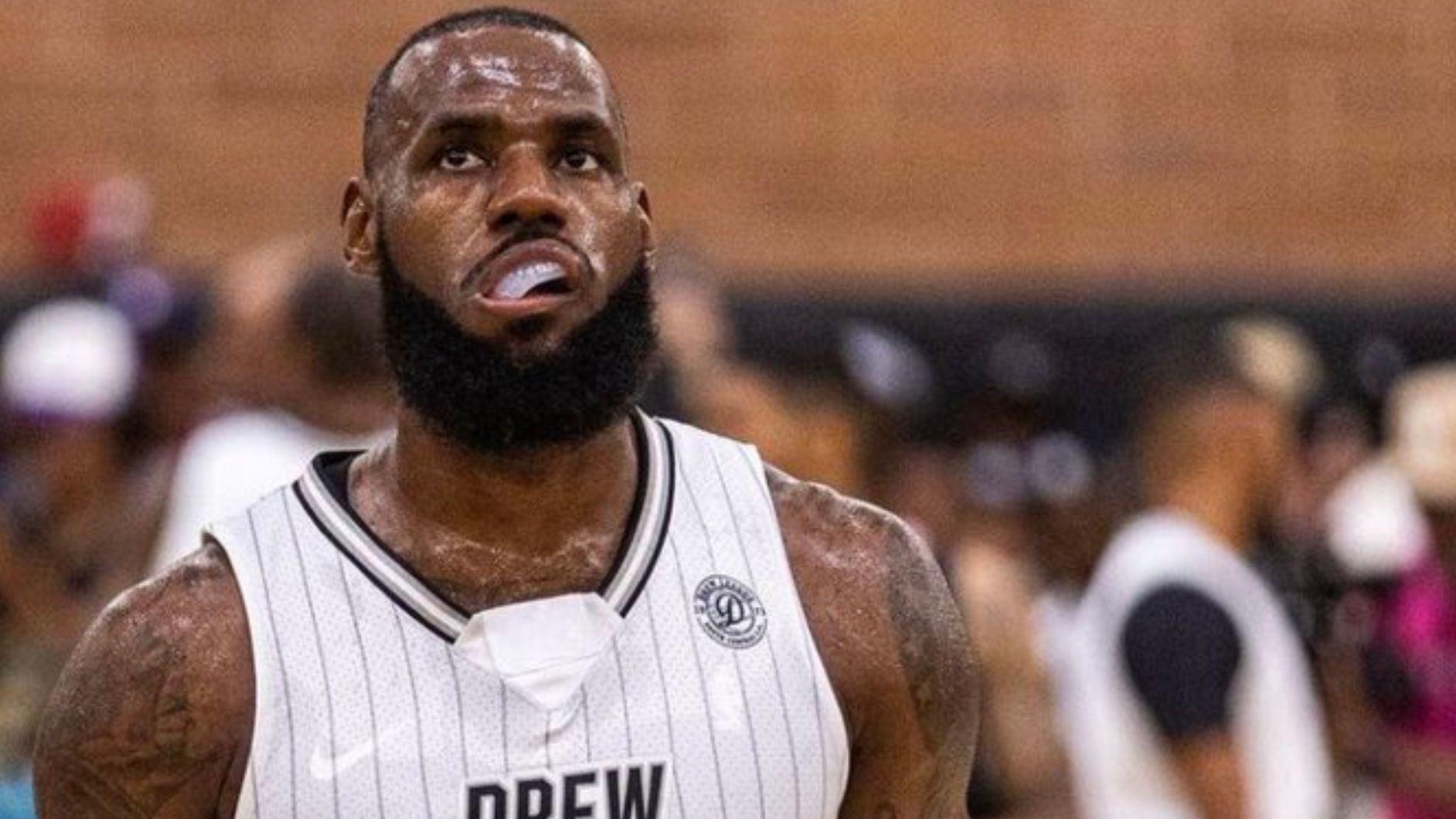 LeBron James scores 42 points in his return to the Drew League - Los  Angeles Times