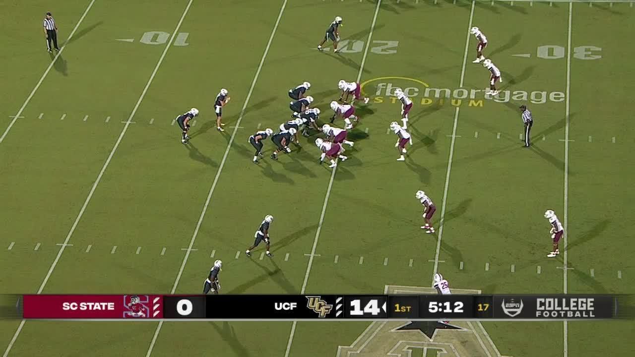 UCF's Ryan O'Keefe gets the pass completion - ESPN Video