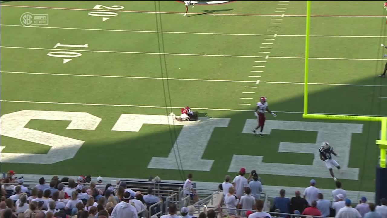 Markeis Colvin snags INT for Troy ESPN Video