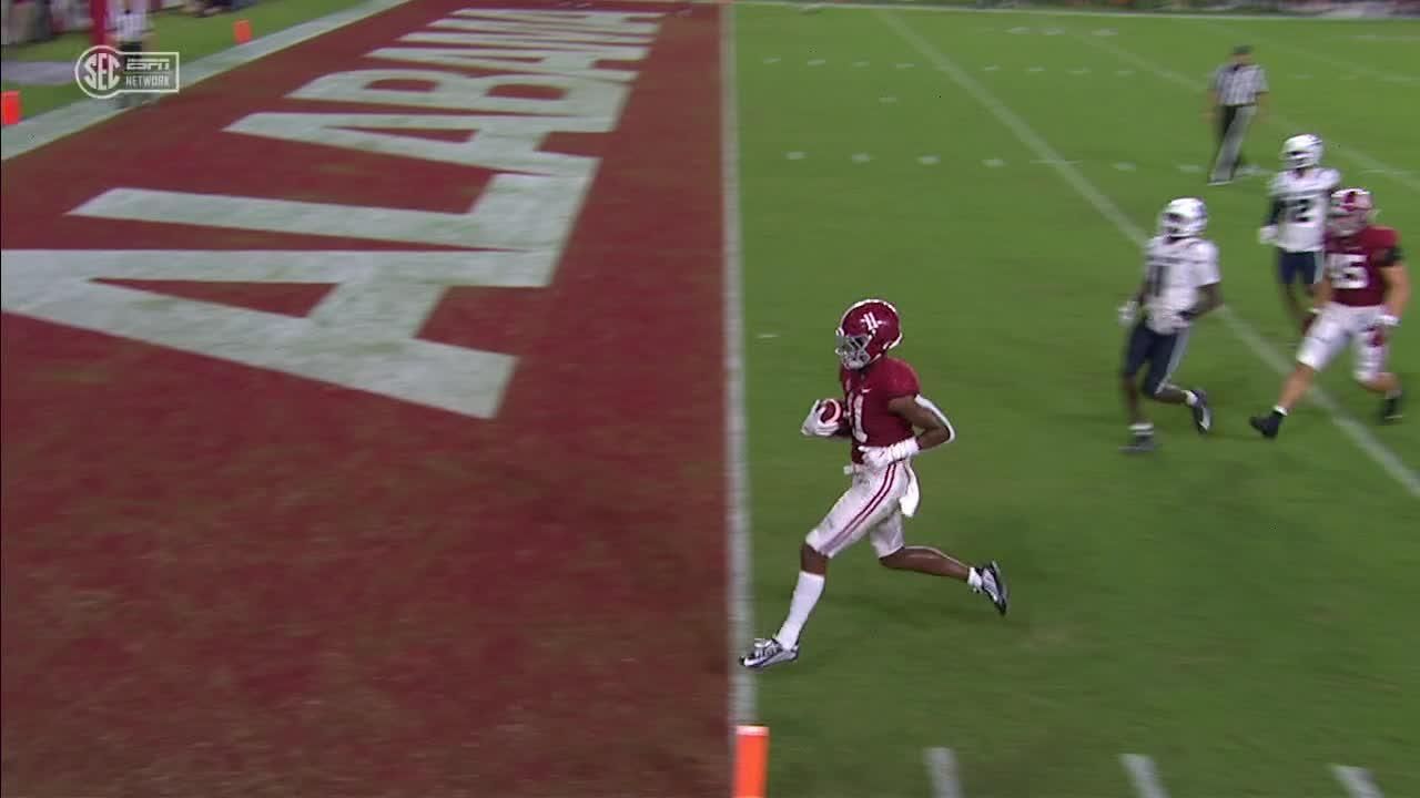 Holden scores again to put Bama up 310 ESPN Video