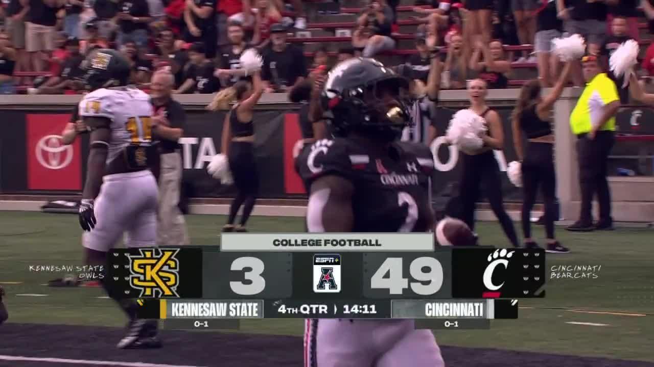 Corey Kiner scores 12-yard rushing touchdown - ESPN Video