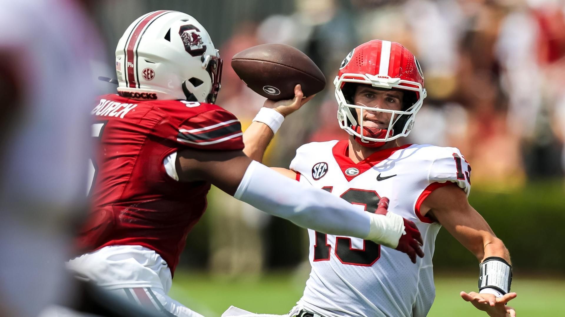 USC at UGA baseball SEC opener doubleheader score highlights