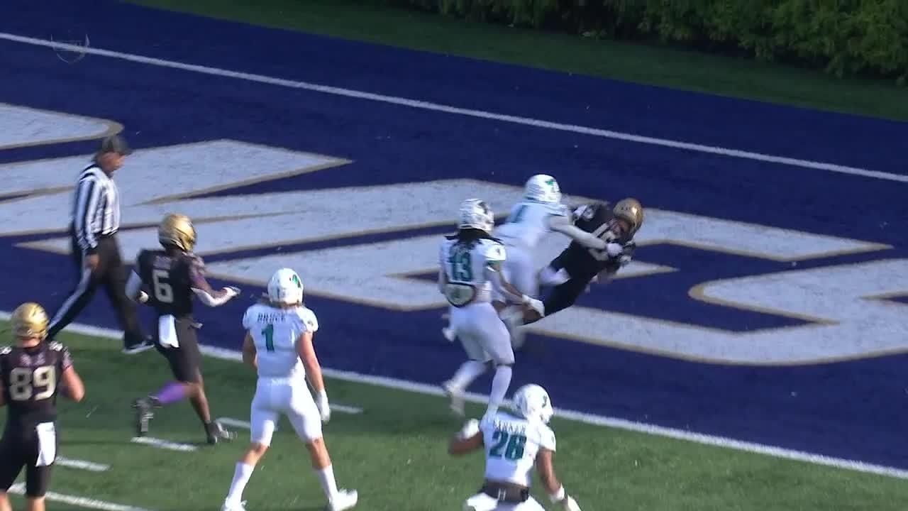 Todd Centeio throws 8yard touchdown vs. Coastal Carolina ESPN Video
