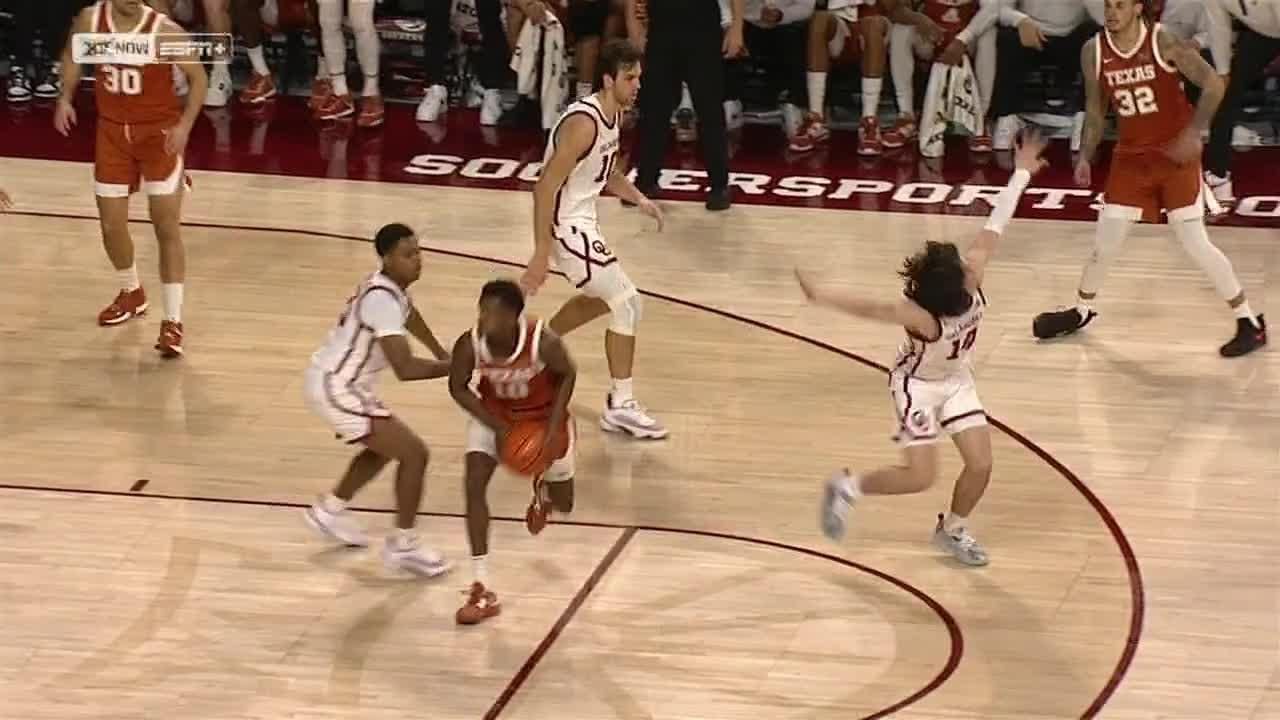 Jabari Rice drills the bucket vs. Oklahoma Sooners ESPN Video