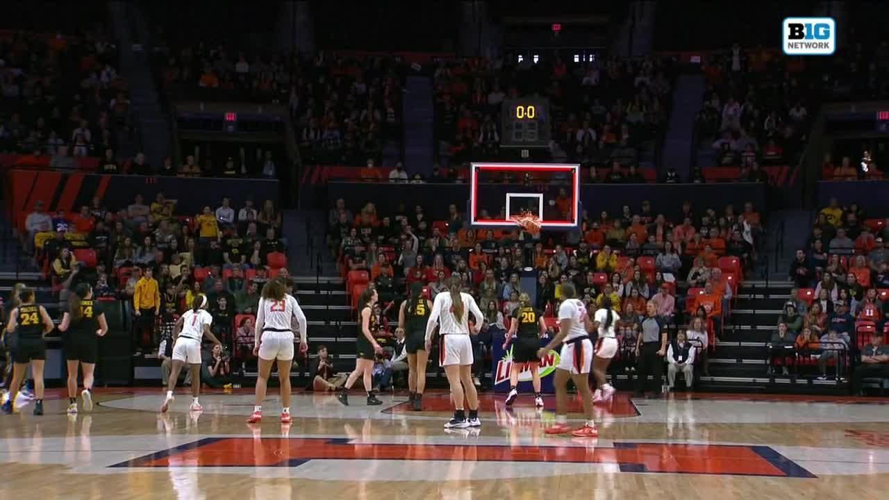 Illinois' Genesis Bryant beats the buzzer for three! ESPN Video