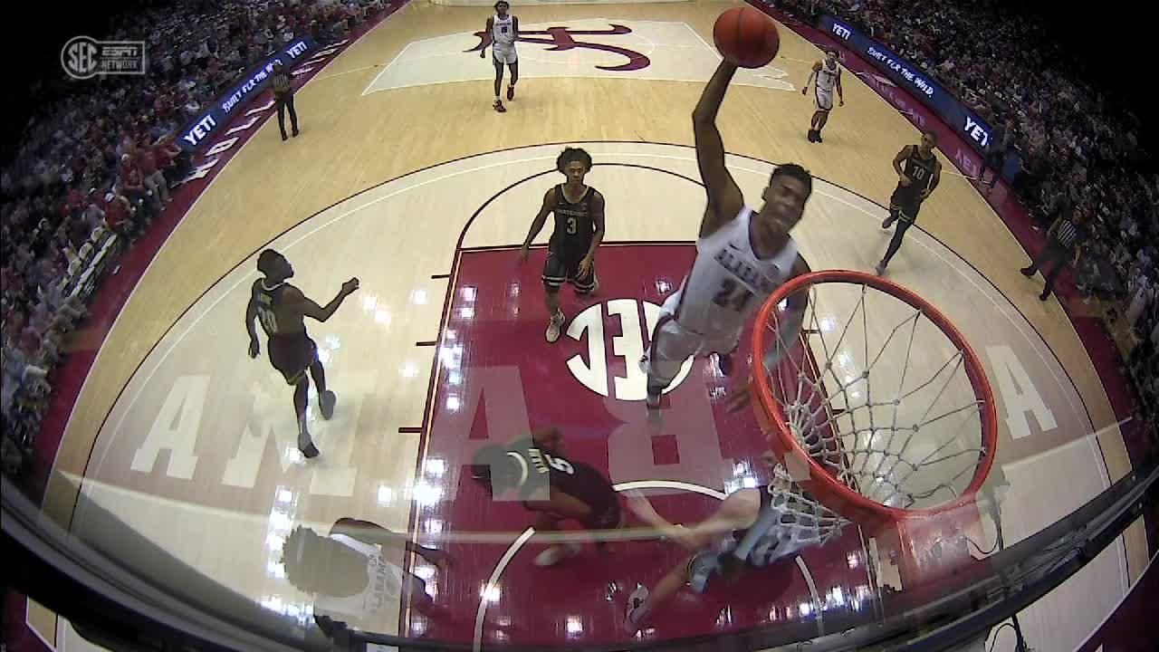 Brandon Miller throws down mean dunk ESPN Video