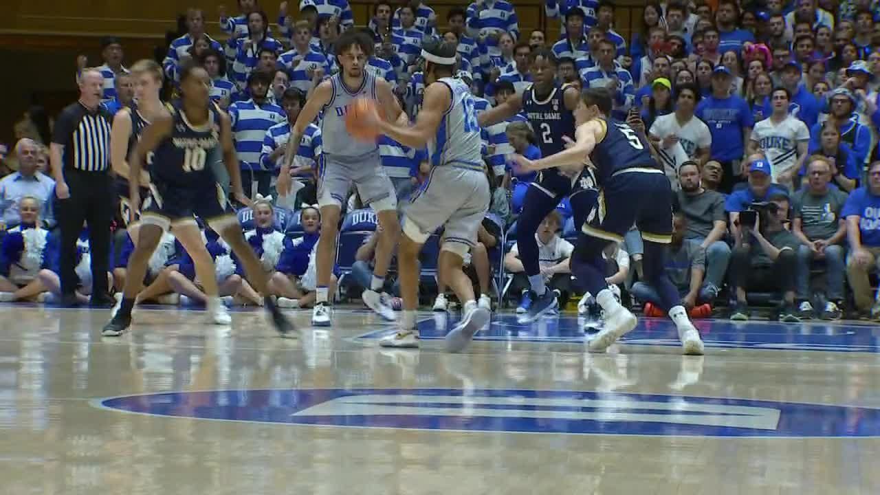 Dariq Whitehead knocks down a trey ESPN Video