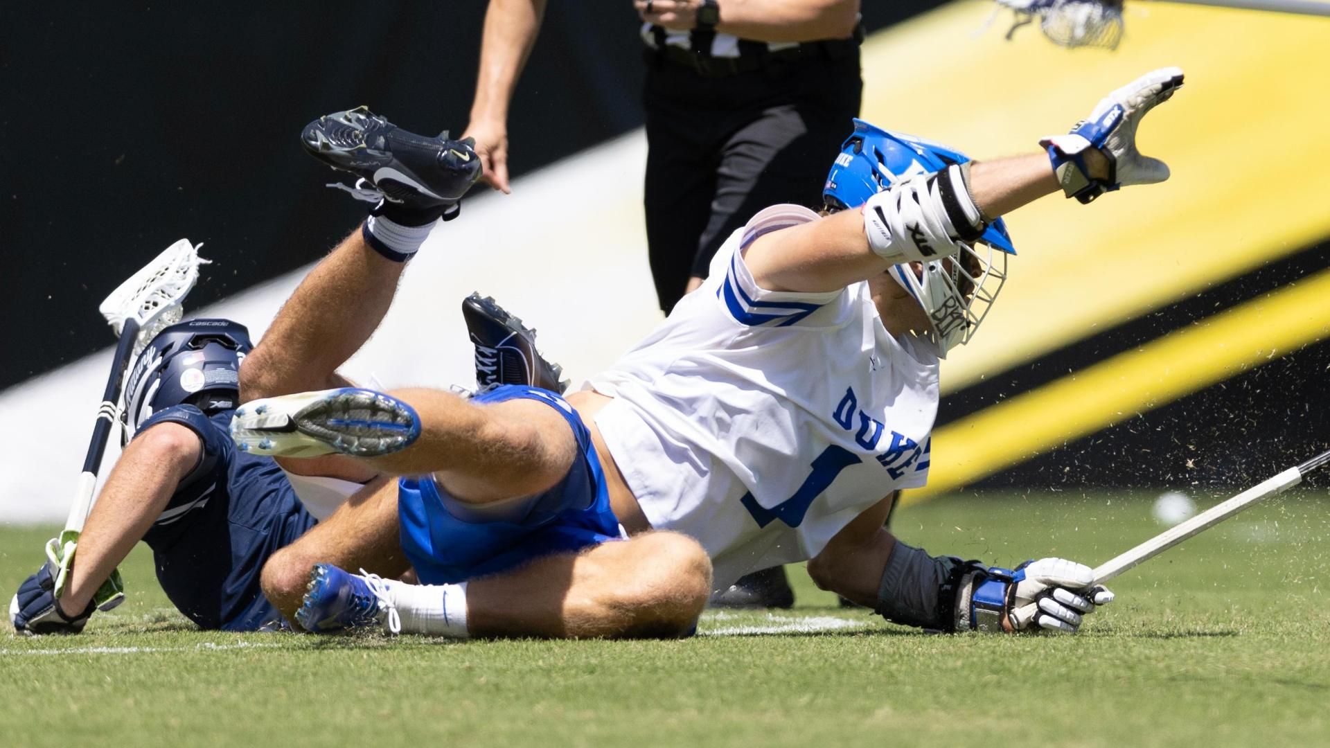 Duke scores controversial OT winner to reach lacrosse title game ESPN