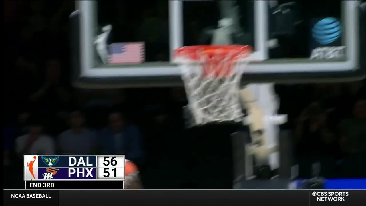 Michaela Onyenwere drills trey vs. Dallas Wings ESPN Video