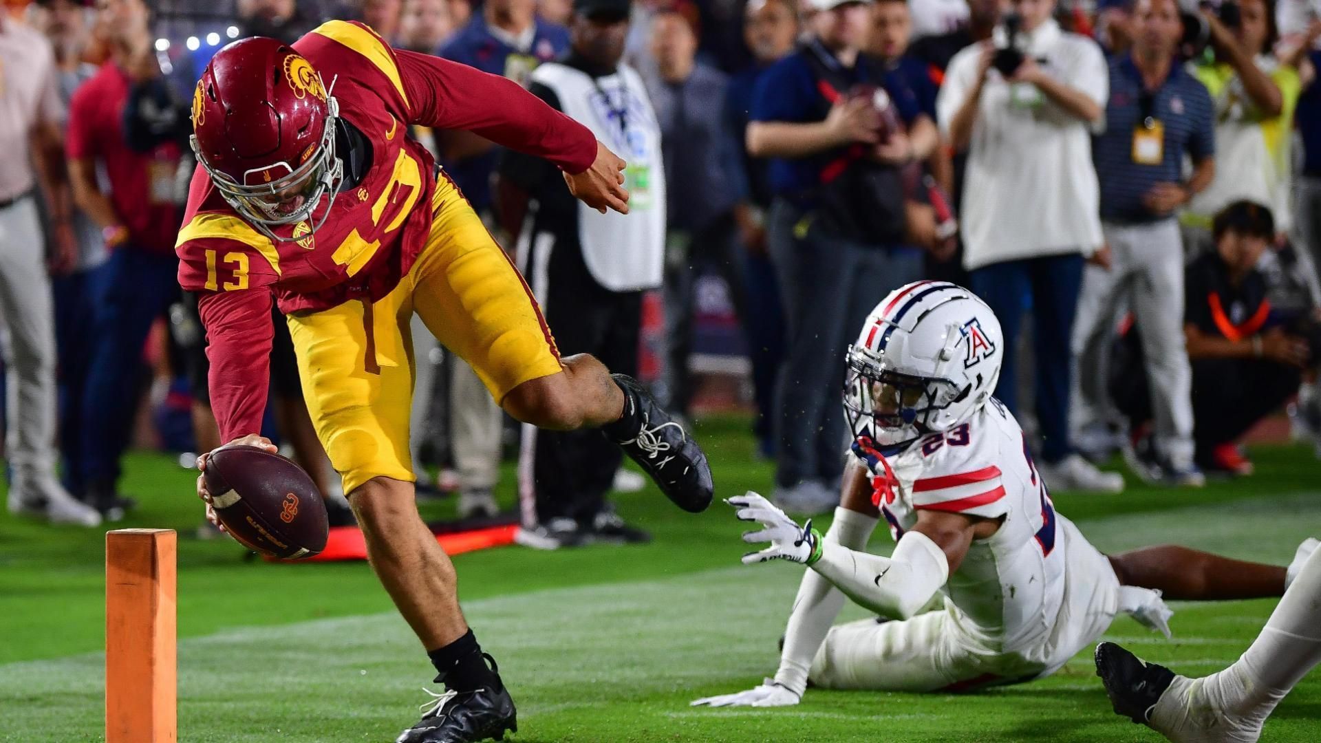 Caleb Williams' 2point conversion and USC's defensive stop seal 3OT