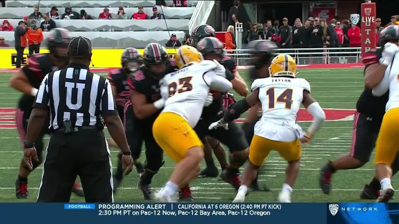 End Zone! Charlie Vincent scores 22-yard rushing rushing touchdown ...