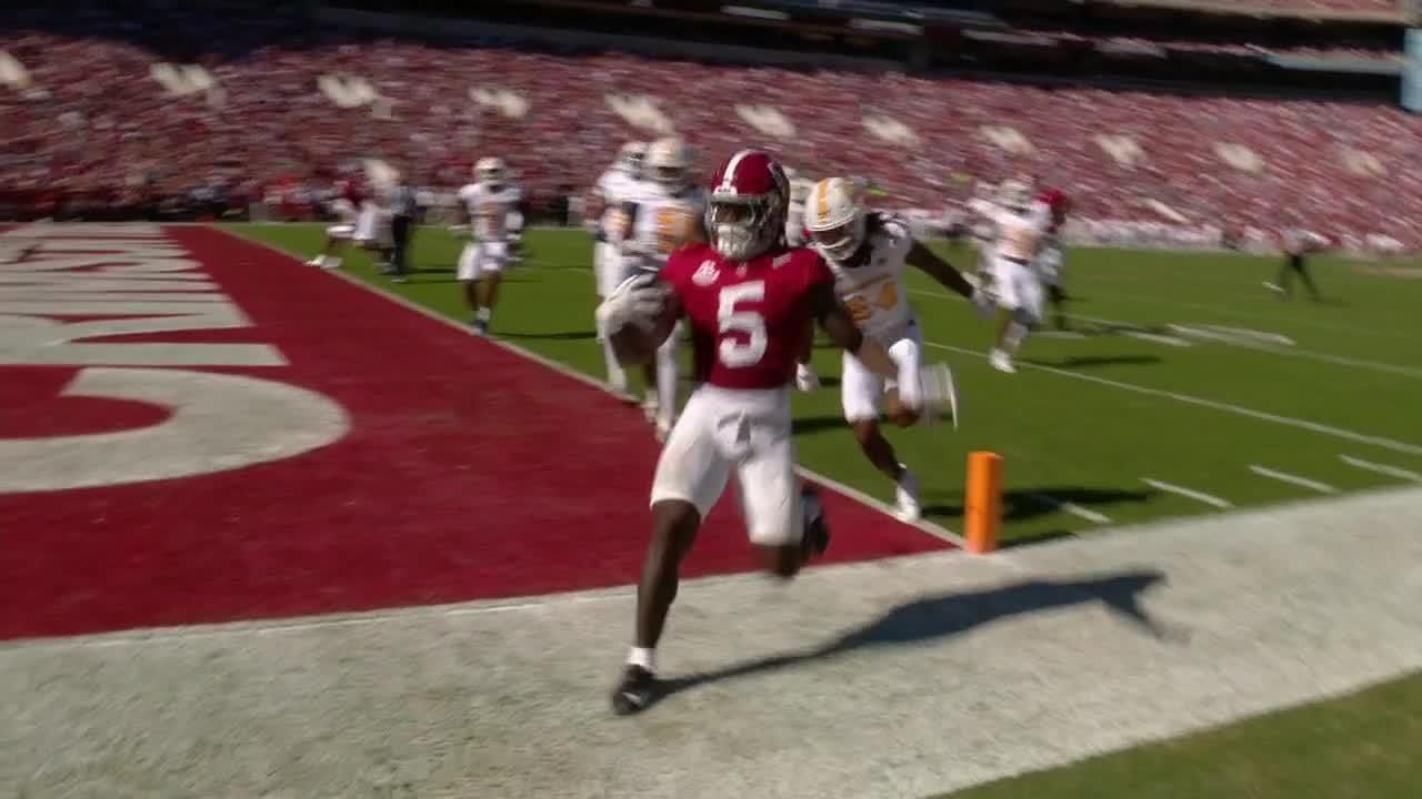 Bama scores a TD on each drive of 1st quarter ESPN Video