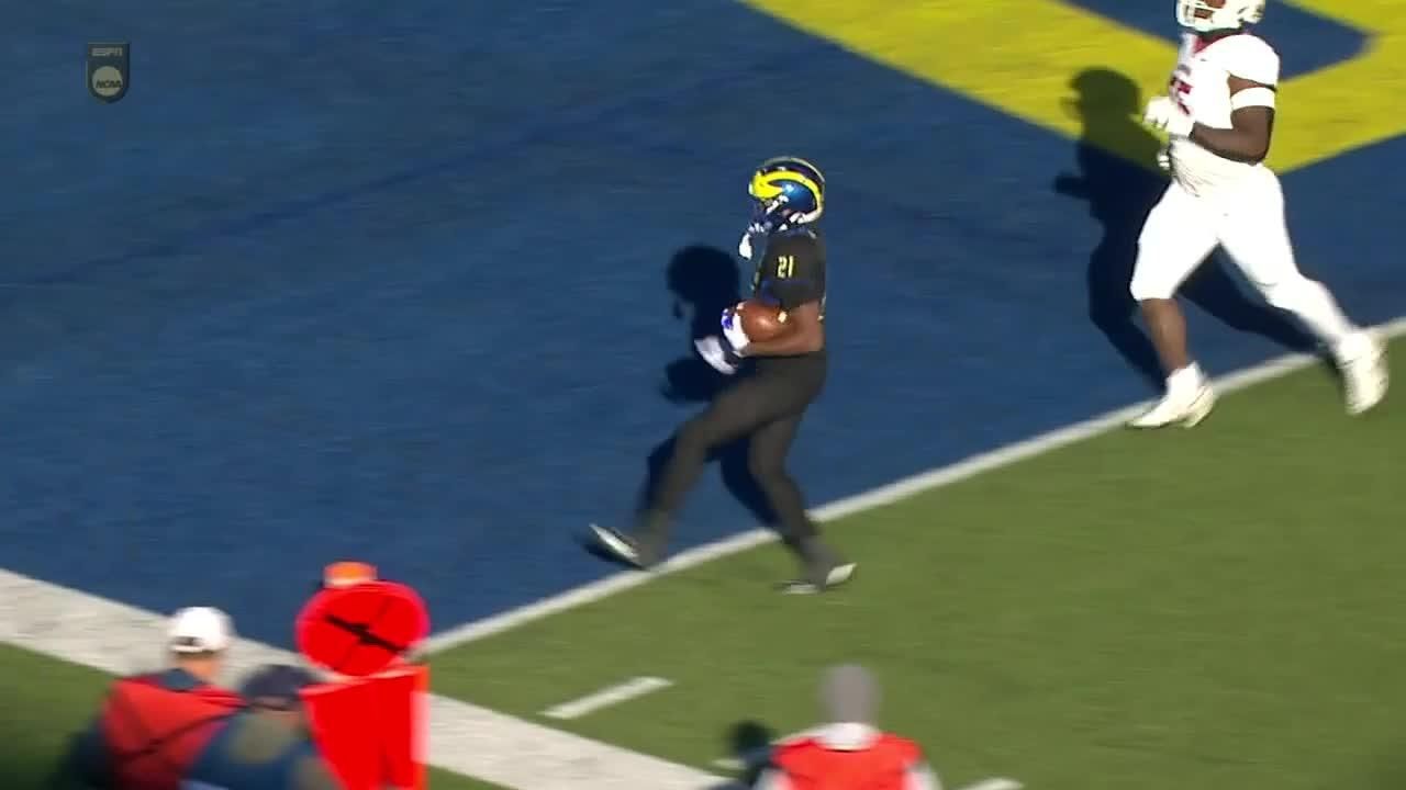 End Zone! Marcus Yarns scores 1-yard rushing rushing touchdown - ESPN Video