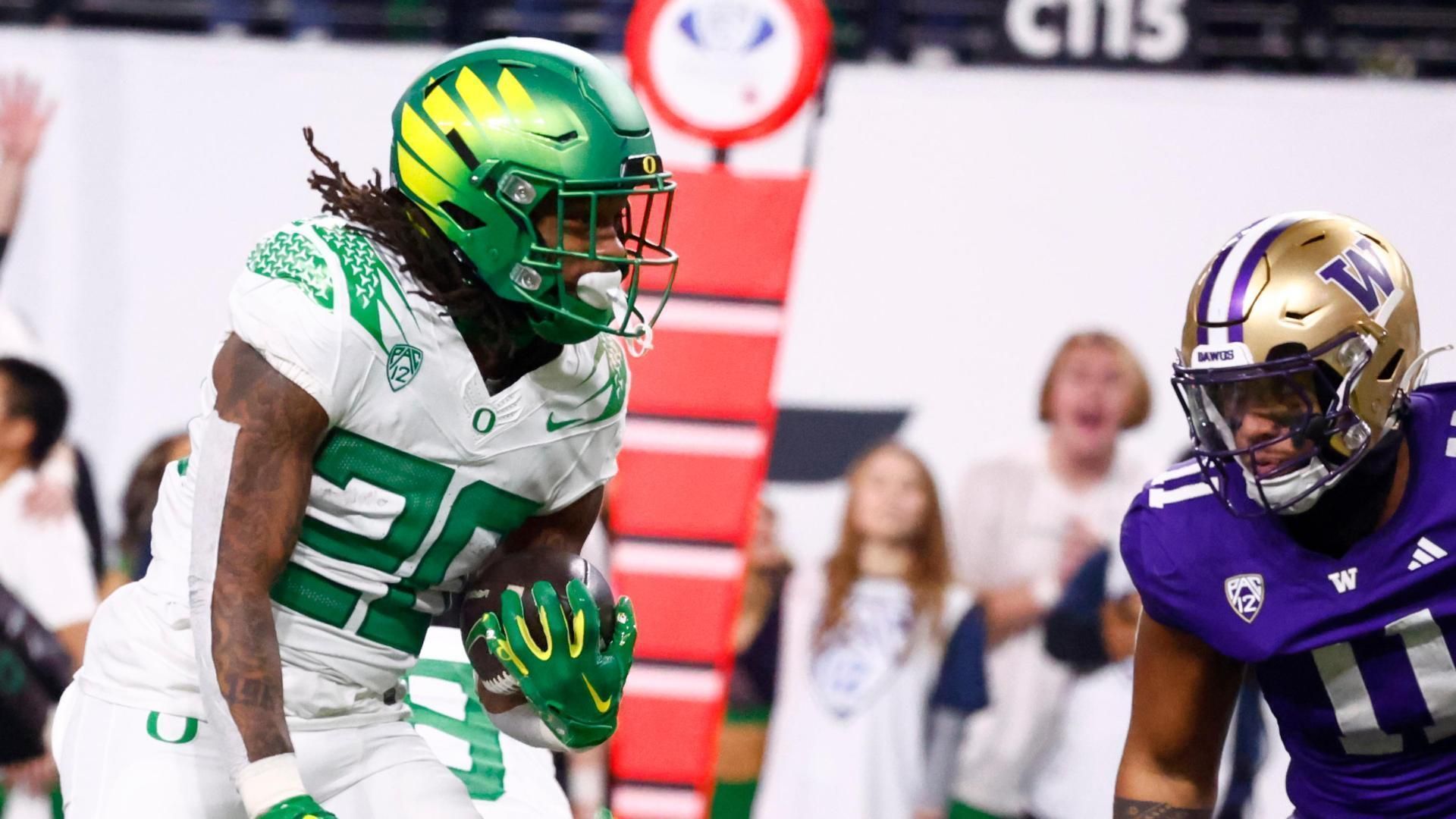 Oregon Running Back Jordan James Sidelined For Rose Bowl With Head Injury Jordan James' TD run gives Oregon its first lead of the game - ESPN Video