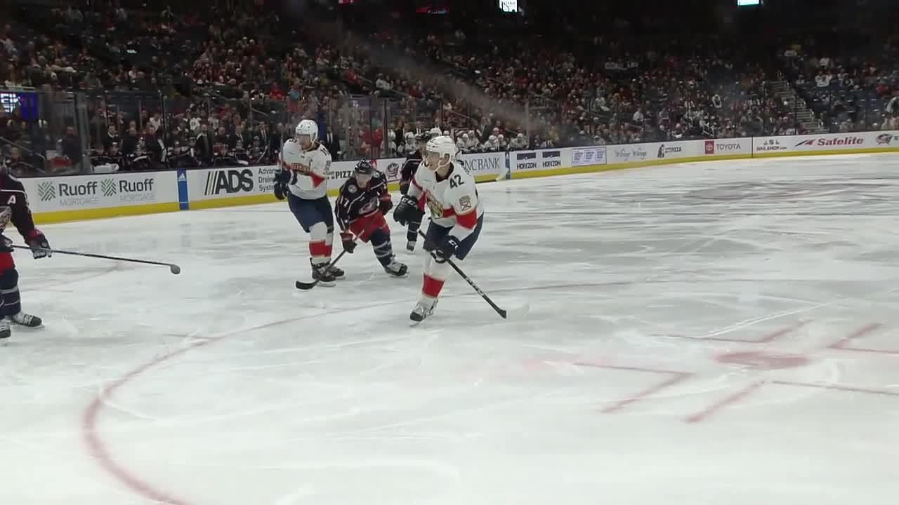 Gustav Forsling scores goal vs. Blue Jackets - ESPN Video