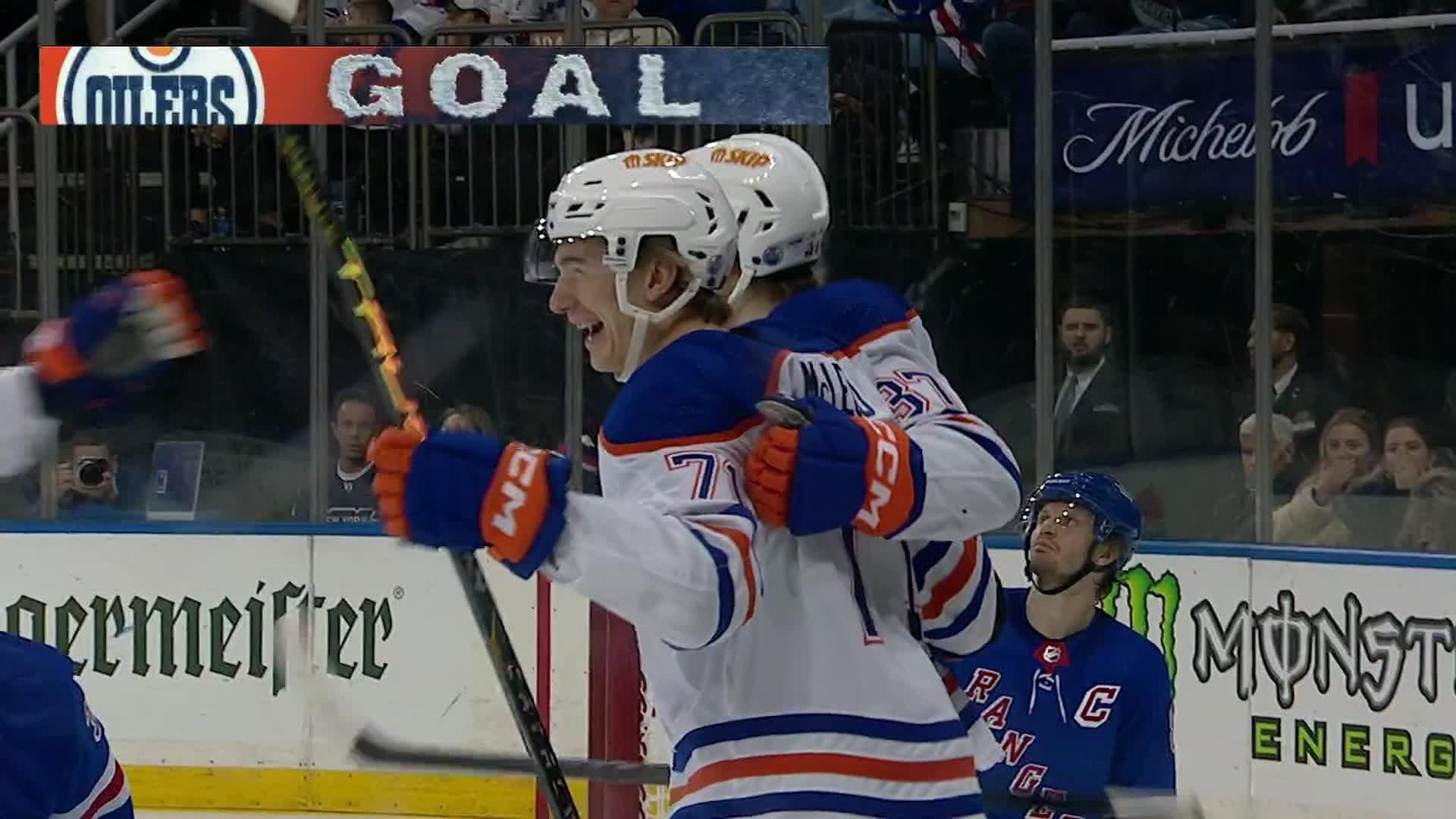 Oilers score 4 goals in 10 minutes ESPN Video