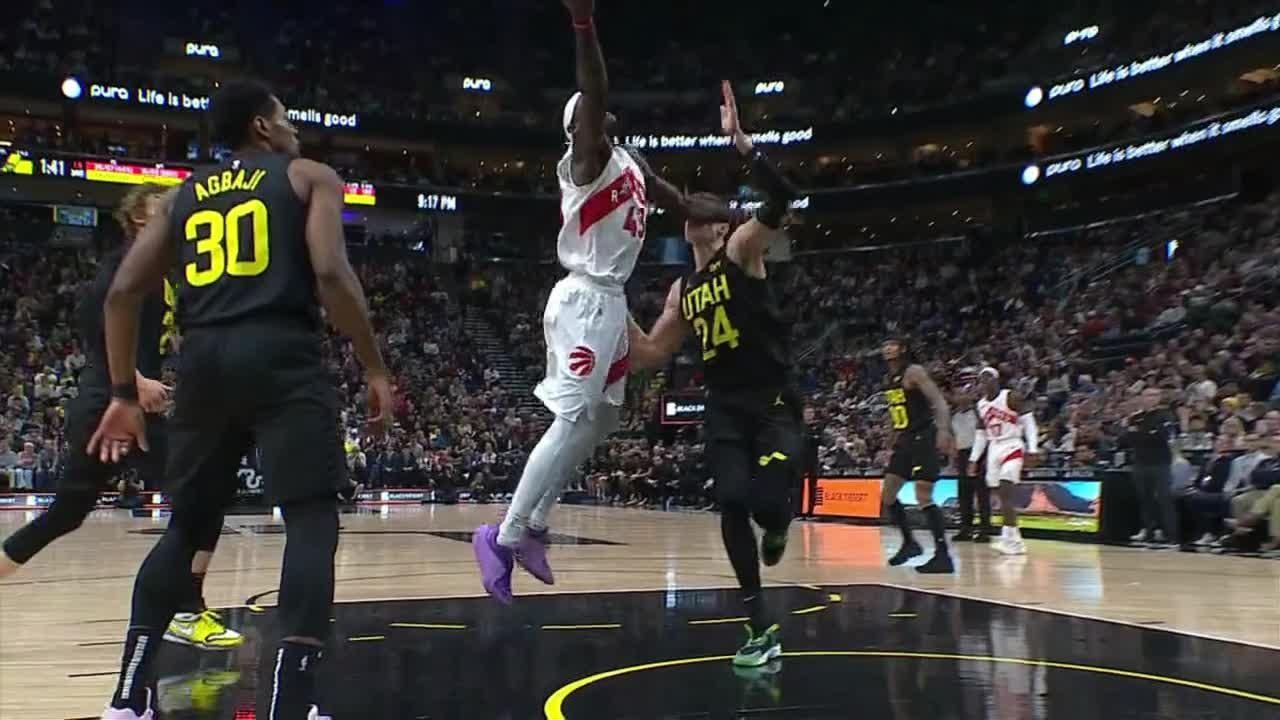 Walker Kessler denies Toronto Raptors with block ESPN Video