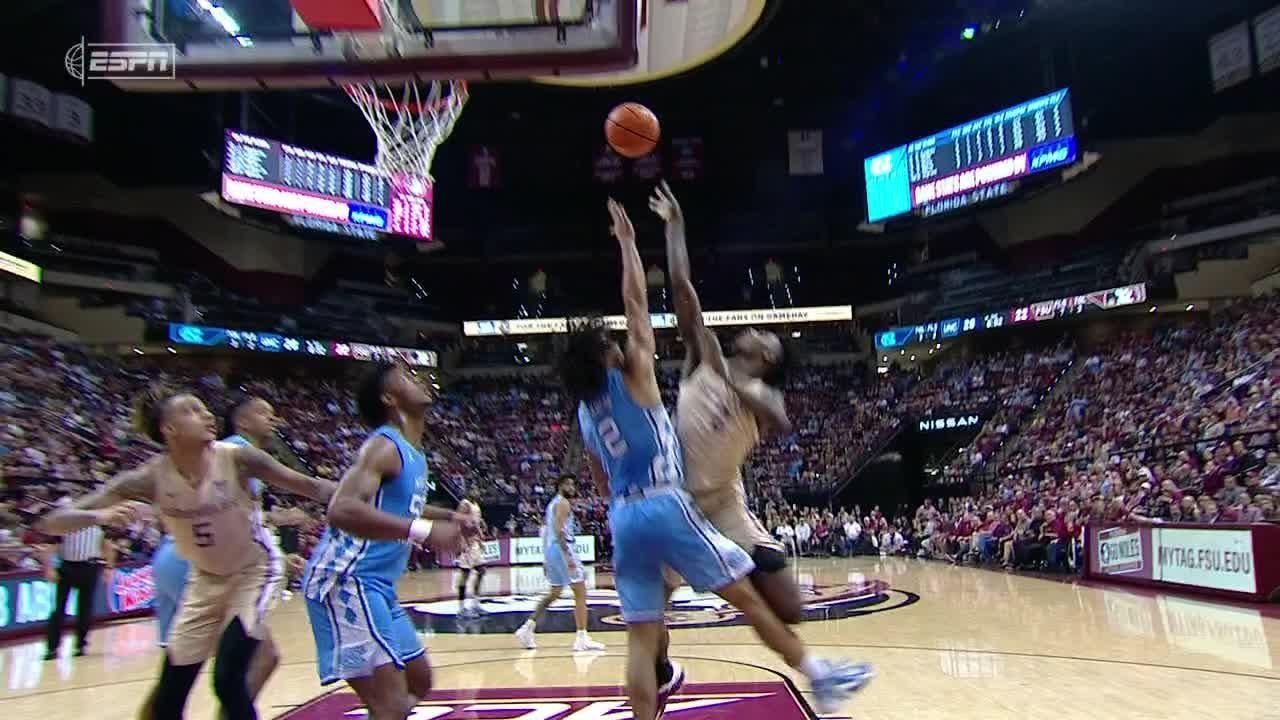 FSU's Jamir Watkins somehow gets this and-1 bucket to fall - ESPN Video