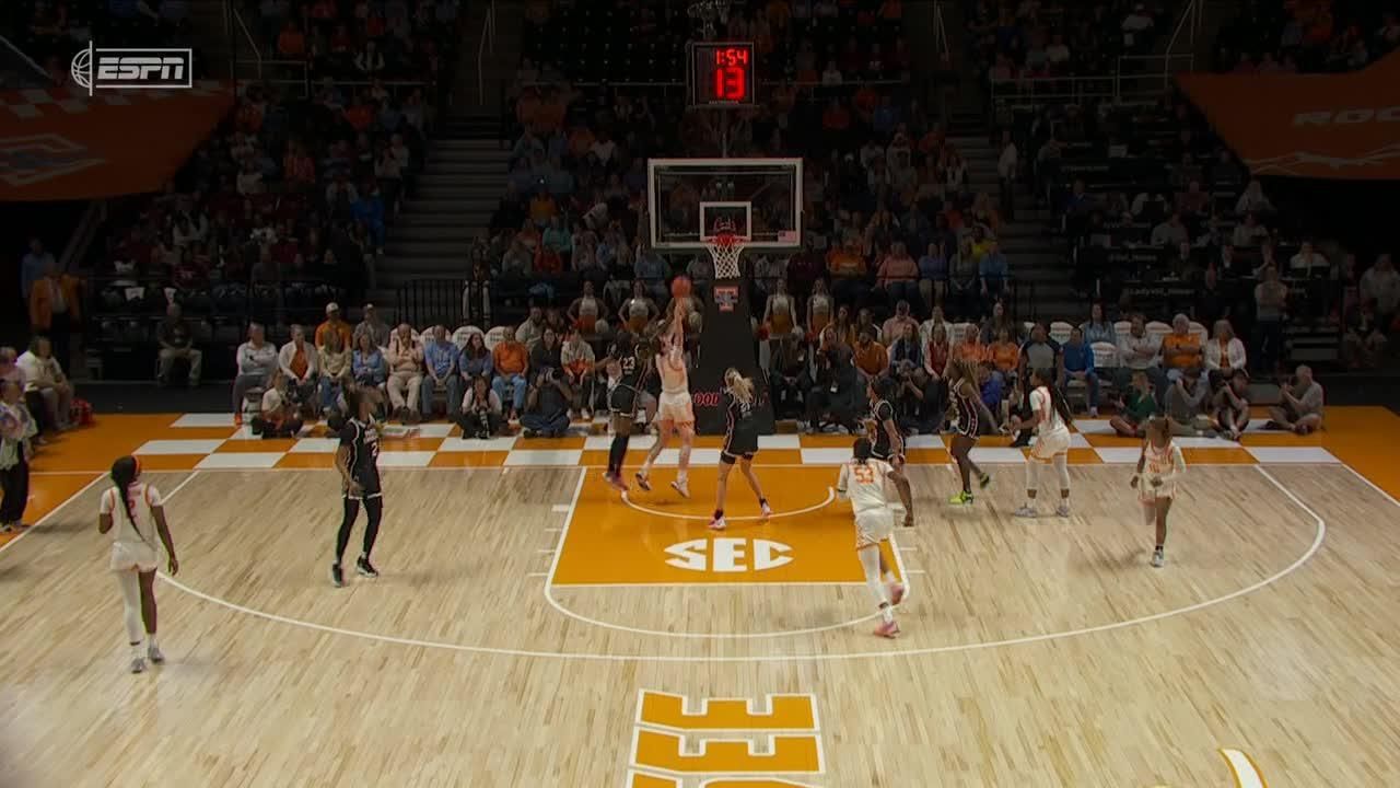 Jackson dimes it to Puckett under basket for Lady Vols ESPN Video