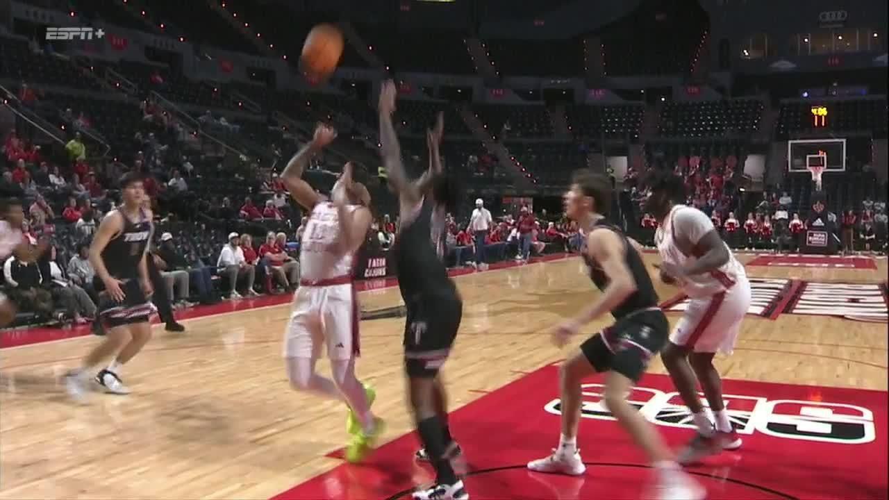 Brandon Hardy puts up a sweet and-1 bucket for Louisiana - ESPN Video