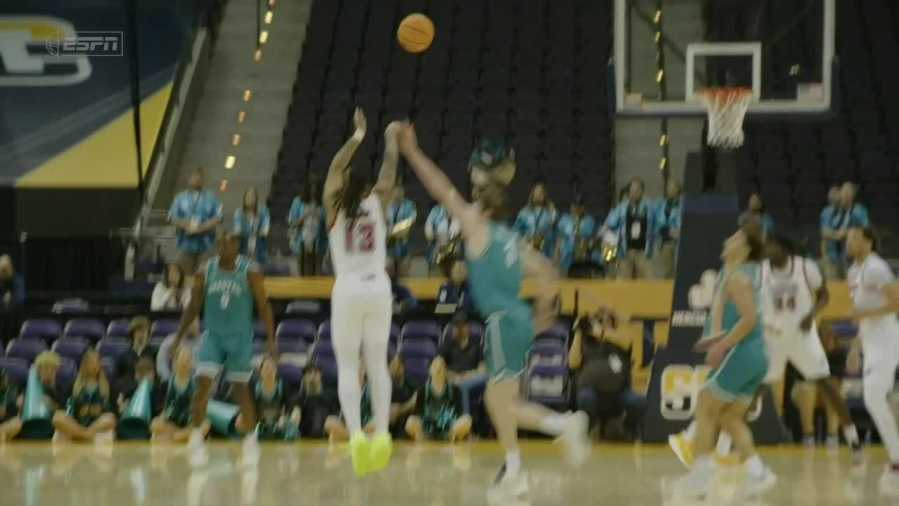 Brandon Hardy shows off the range on 3-point shot - ESPN Video