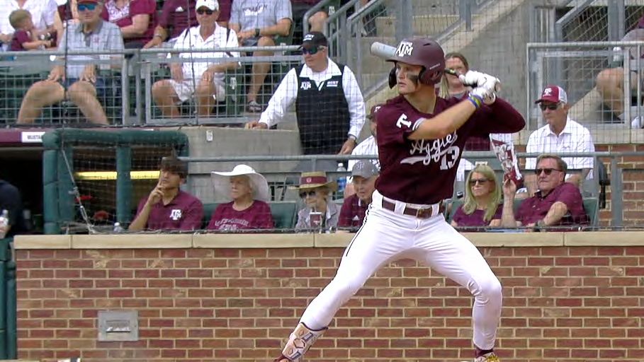 Caden Rusell Texas A&M takes the lead after Caden Sorrell's double - ESPN Video