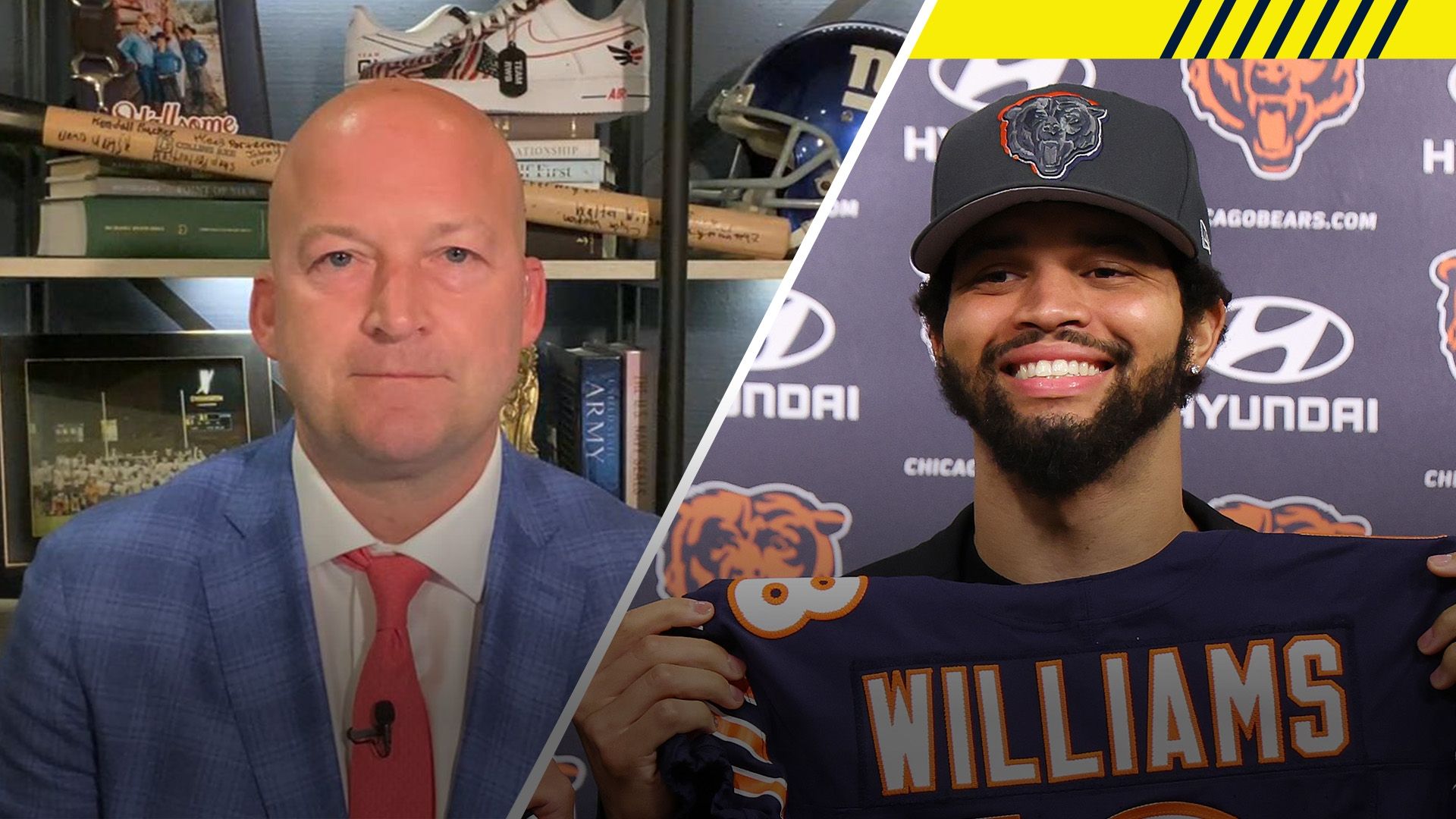 Can the Bears make the playoffs after drafting Caleb Williams? ESPN Video