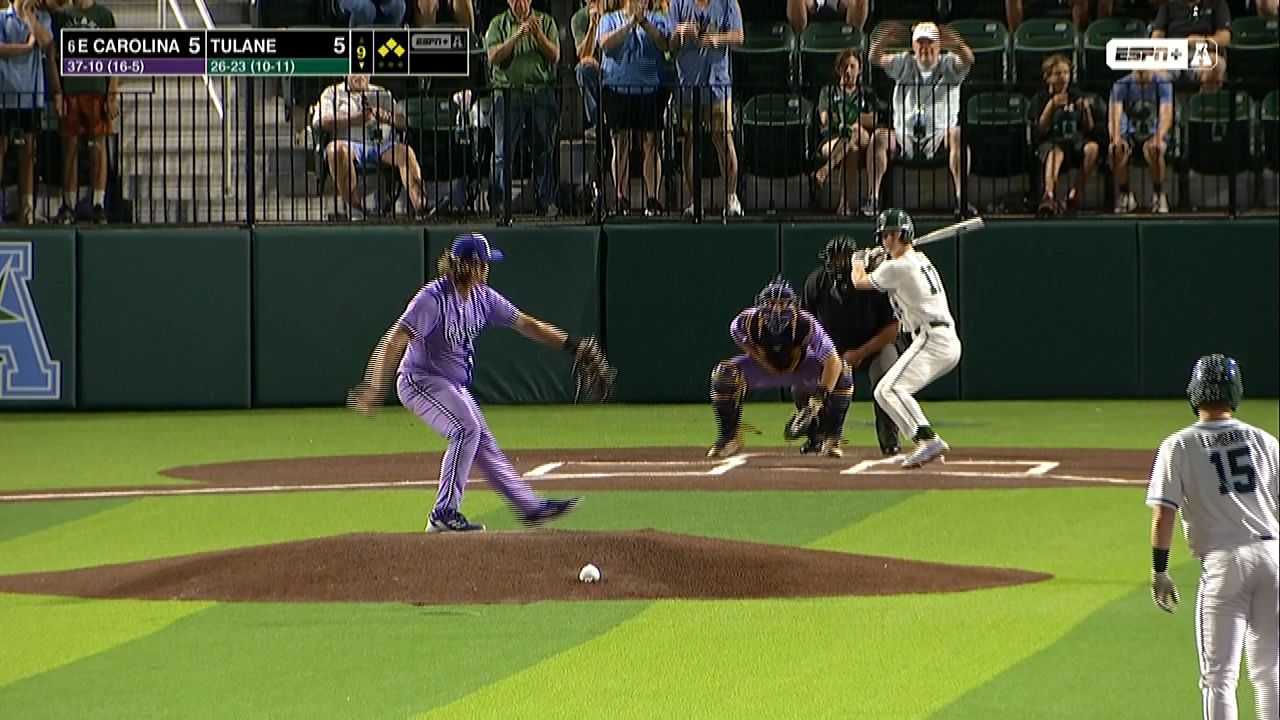 Tulane Upsets No 6 East Carolina With Walk Off HBP ESPN Video Tulane Upsets No 6 East Carolina With Walk Off Hbp Espn Video