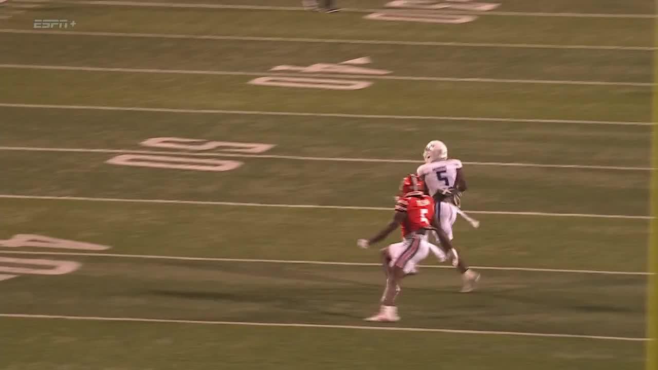 Picksix! Jahron Manning scores TD off Bowling Green turnover ESPN Video