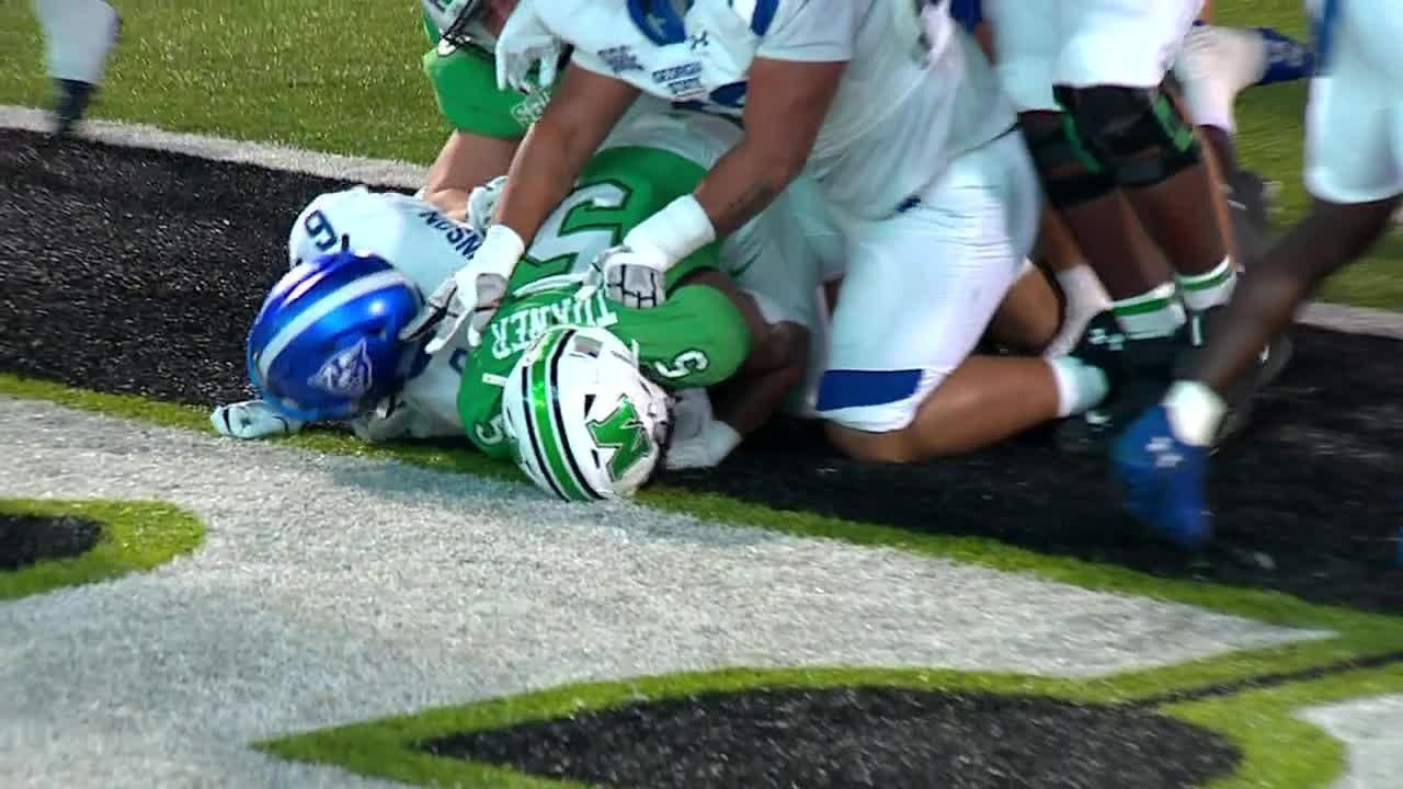 Touchdown! A.J. Turner scores vs. State ESPN Video