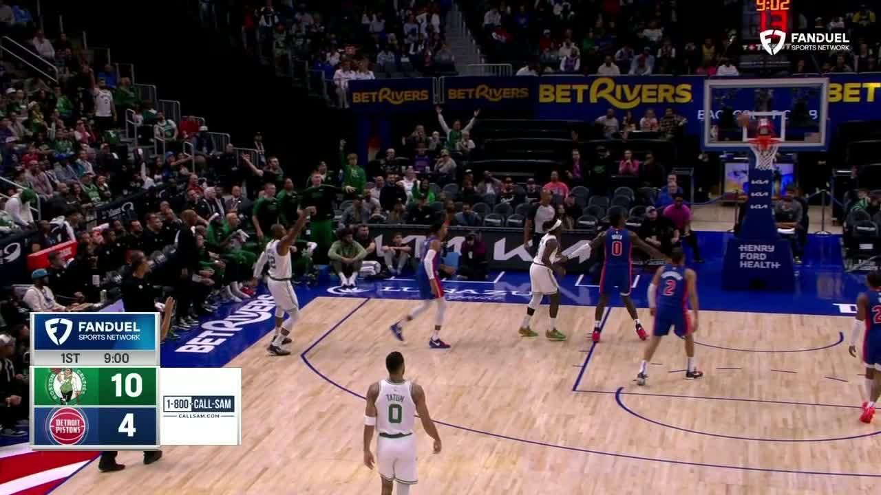 Jaylen Brown highlights vs. Detroit Pistons ESPN Video
