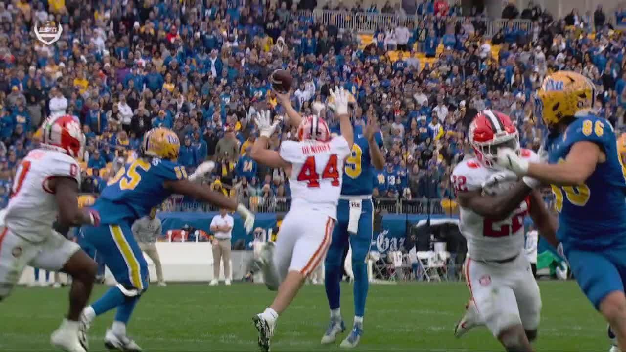 Gavin Bartholomew hauls it in for 8-yard receiving touchdown - ESPN Video