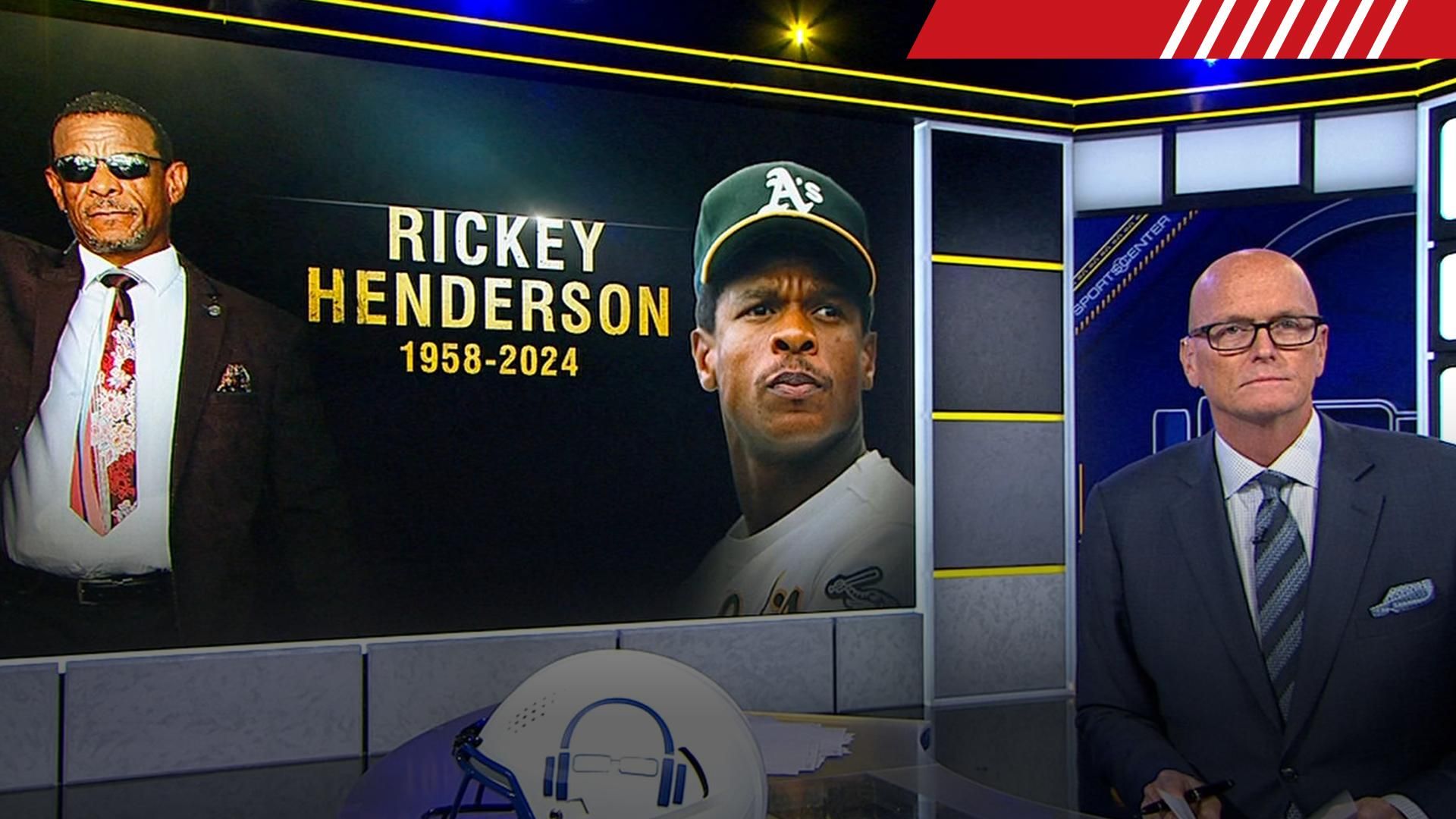Scott Rickey Scott Van Pelt pays tribute to Rickey Henderson - ESPN Video