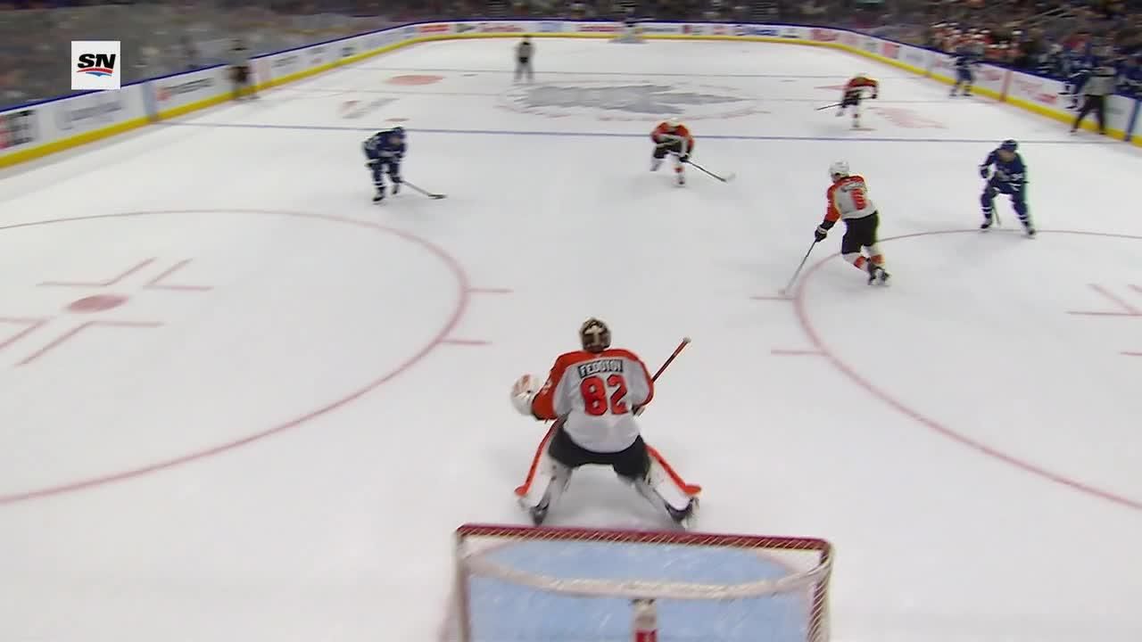 Philadelphia Flyers vs. Toronto Maple Leafs Game Highlights ESPN Video