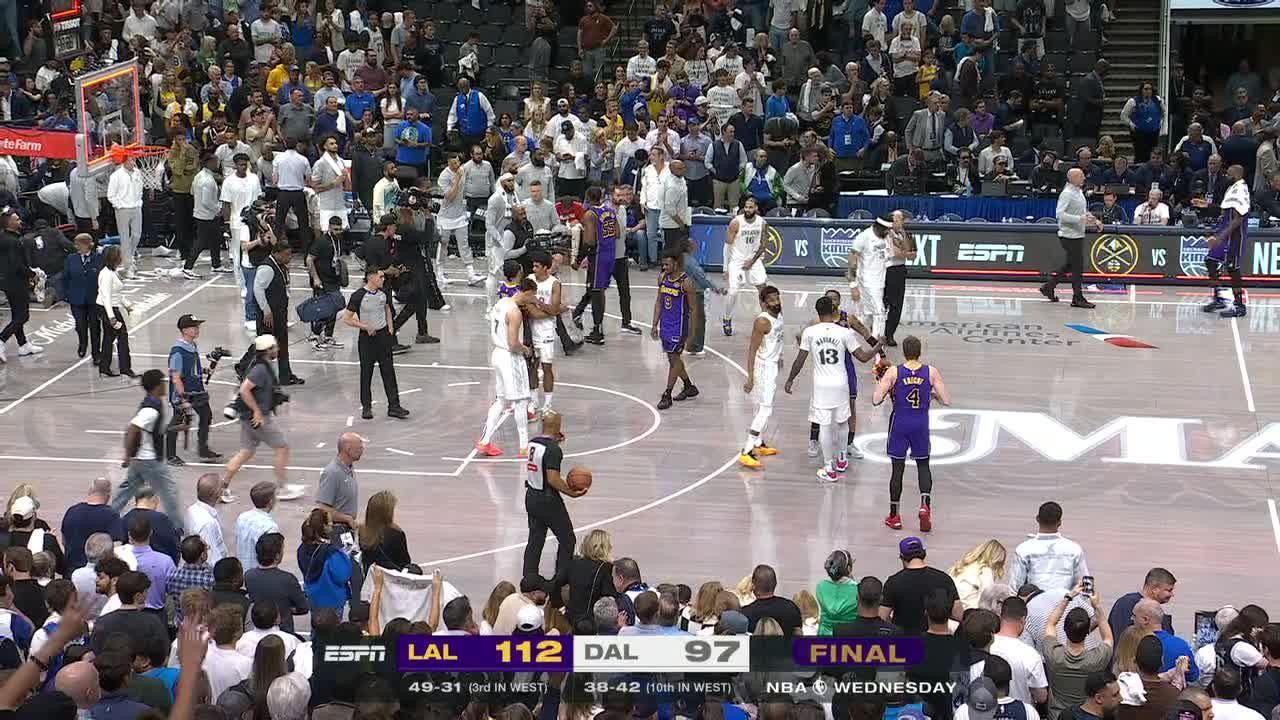 Luka Doncic scores 45 points in Dallas return as Lakers clinch playoff ...