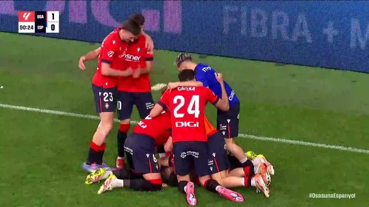 Raul García anota para Osasuna