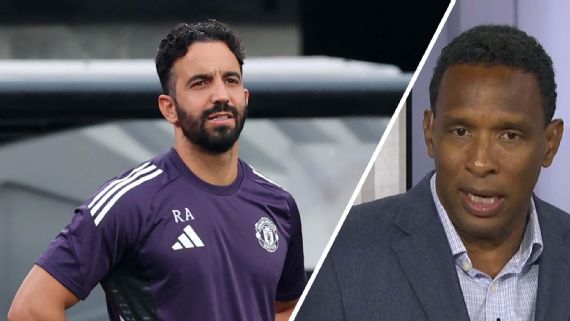 Shaka Hislop discussing Manchester United's prospects.