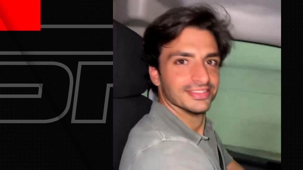 Sainz: Podio en Baku demuestra su valía en Williams y calla críticas 2 Leclerc y Sainz en la furgoneta