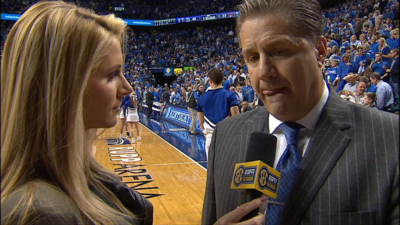 Halftime Interview With Kentucky HC John Calipari ESPN Video halftime-interview-with-kentucky-hc-john-calipari-espn-video