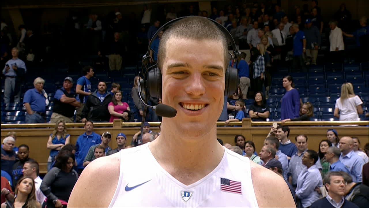 Marshall Plumlee Postgame Interview ESPN Video Marshall plumlee postgame interview espn video