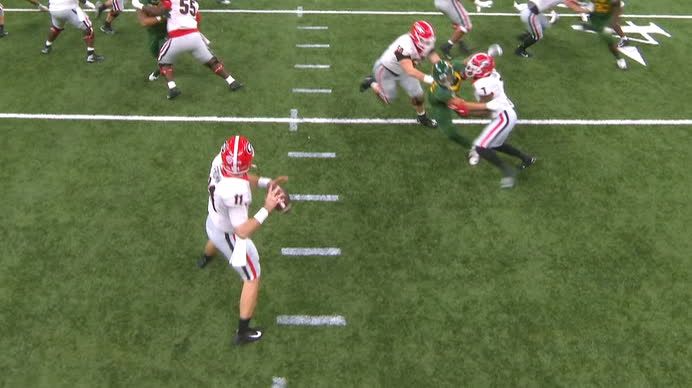 Fromm Finds Pickens On Flea Flicker Espn Video